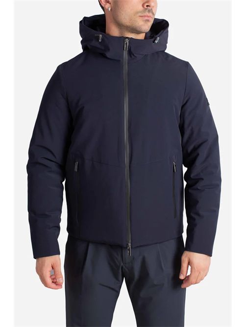 Giubbotto softshell blue con Imbottitura Sorona® con Cappuccio HESKIMO | HE9440005/BLUE